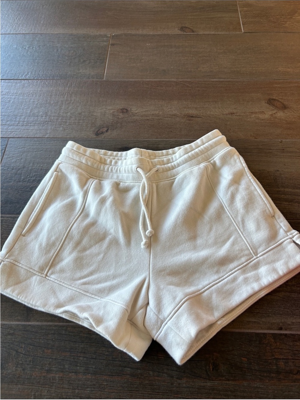 DSG White Women's Drawstring Lounge Shorts